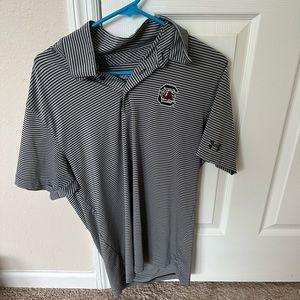 South Carolina gamecocks polo size medium under armour